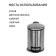 Garbage bucket with the pedal Orion 420050, 8 liters