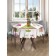 Tables on the table "Gift Time", Round, Saten, D = 150 cm