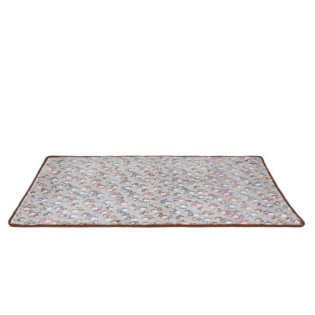 Animal blanket "With Love", 104 x 72 cm, gray-4