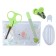 Set of manicure children's "giraffes", 4 subjects: scissors, knipser, saw, brush