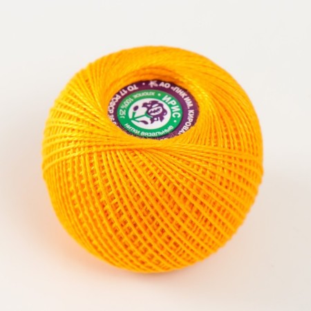 Knitting threads "Iris" 150m/25g 100% Mercerized cotton color 0510-1