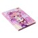Notebook, A6, 64 sheets, in the cage/line "Anime with a cat", matte lamination, an offset block 60g/m2