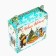 New Year. Gift box New Year's suitcase Small "Forest Guests" 17.3 x 6.5 x 15 cm.