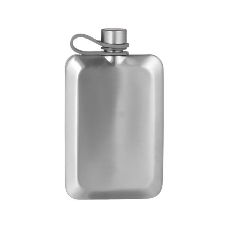 Alcohol flask, stainless steel, gift, army, 270 ml, 9 oz-1