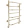 Domoterm water heated towel rail "Orpheus" P7, 500x700 mm, gold