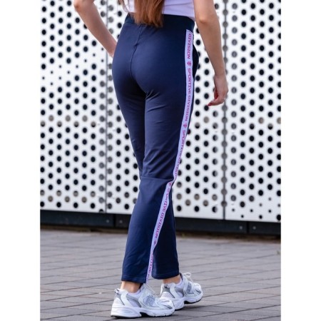 Women's pants is ISEE, size 44, blue, red color-4