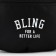 Board Belt Bling for a Better Life, 32x8x15 cm, lightning department, external pocket, white