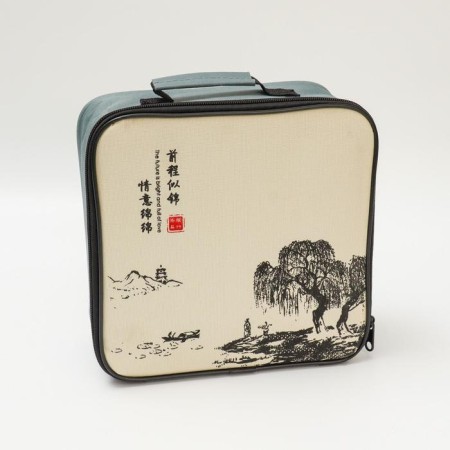 A set for a tea ceremony 10 items, 4 people, a cup 45ml, a kettle 180ml, a hem-3