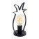 Coldfield table lamp, 1x60W E27, black color