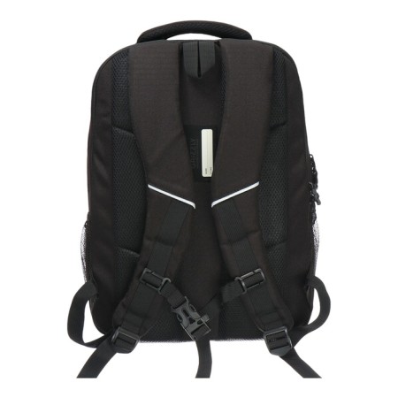 Youth backpack 42 x 31 x 22 cm, Grizzly, ergonomic back, laptop department, black-4