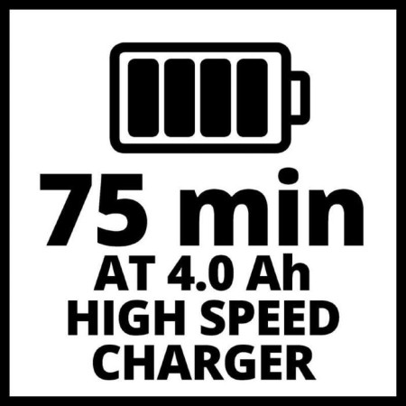 Charger device+ Pxc Einhell 4512042, 18 V, 4 Ah, 75 min, indicator-1