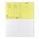 Notebook 12 sheets in the Erichkrause Coverpro Neon Classic, plastic cover, offset block, whiteness 100%, yellow