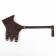 Muzzle of pressed leather adjustable, No. 4, DN 8.8 cm, OM 29-35 cm, brown