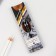 Handle Metal Ballic "Art", Blue Paste, 1 mm, Furniture Silver