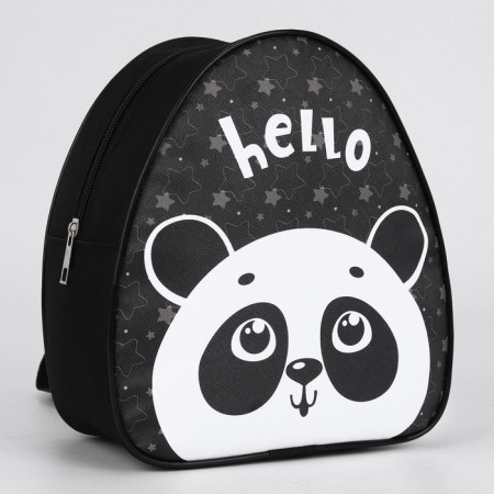 Baby backpack for the girl "Panda", rn. 23x20.5 cm