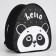 Baby backpack for the girl "Panda", rn. 23x20.5 cm