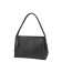 Female bag, lightning department, black color 25x9x18cm