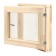 Window, 40 × 50cm, double glass of linden, outer opening