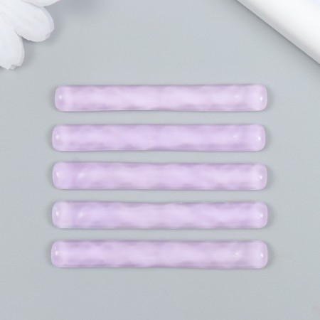 Decor for creativity plastic "Rectangle. Bends" under stone mix 0.6x6.5 cm-2
