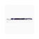 Pen Plastic with a cap "from February 23", blue paste, ball 0.5 mm