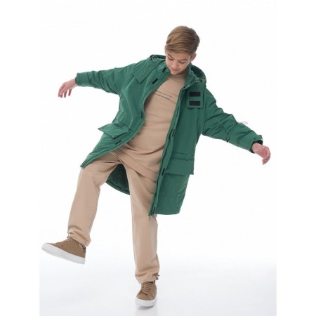 Boys for boys, height 122 cm, khaki color-11