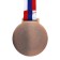 Medal for applying 001 diam 6.5 cm. The color of bronze. With a ribbon