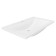 Paola Roma sink, half -vested, 75 cm, rectangular