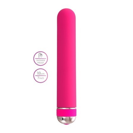 Unrealistic vibrator A-Toys byfa Mastick, ABS plastic, pink color, 18 cm-14
