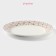 Plate porcelain dining shade "Golden Free", d = 25.3 cm
