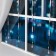 Garland "Curtain" 2.5 × 0.65 m with nozzles "Drops", IP20, transparent thread, 50 LED, glow of multi, 8 modes, 220 V