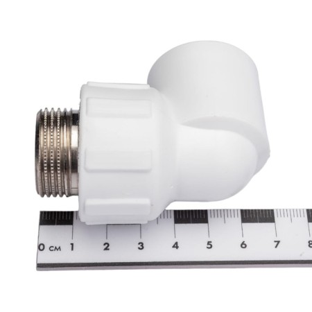 The square "Politek", polypropylene, 25 mm x 3/4 "mm, external thread-4