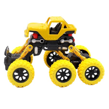 Inertial Funky Toys “SUV” machine, yellow color-4