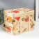 Bamboo Bamboo 2B1 "Garden with peonies" with handles 21x20x27 cm