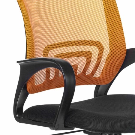 Office Office Brabix "Fly MG-396", with armrests, mesh, orange/black, 532084-2