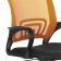 Office Office Brabix "Fly MG-396", with armrests, mesh, orange/black, 532084