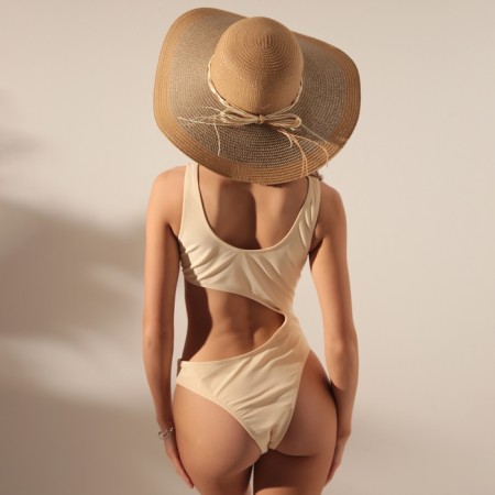 Women's hat minku, col. light brown, rr 58-1