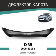 Дефлектор капота Defly, для Hyundai IX35, 2009-2015