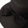 Women's hat minku "Beach", size 56-58, black color