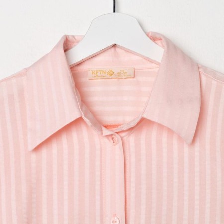 Shirt (shirt) Women's KAFTAN "strip", St. Pink, p. 40-42-7
