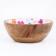 Wooden bowl with a pattern inside 250 ml