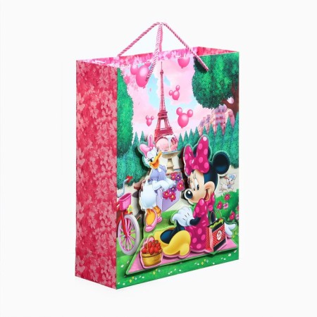 Gift package 3D "Let dreams come true!" 40x31x11.5 cm, Minnie Mouse-1