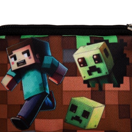Wormy children's textile "Pixels", 11x9x0.5 cm-4