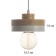 Lamp "Over" E27 40W white 18x18x10-165cm