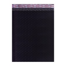 A set of 10 pieces of envelopes with an air-pussy film 23x32cm, black
