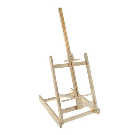 Molbert desktop "Studio" No. 3, 1100 x 430 x 530 mm, pine (with a mobile mast)