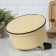 Kettle, 3.5 l, enameled cover, sunset, induction, beige color