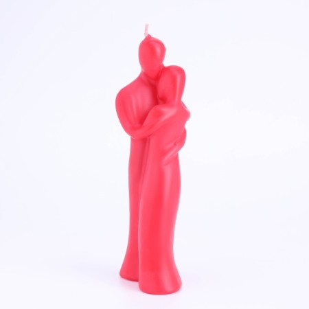 Figure candle "Love couple", 15x5 cm, red-2