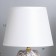 Table lamp "Valeria" 1x40W E14 Black/White 20x20x31cm