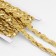 Decorative braid with sequins, 15 mm, 9.1 ± 0.5 m, gold color