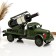 Mini-bar/stand for a bottle truck, green